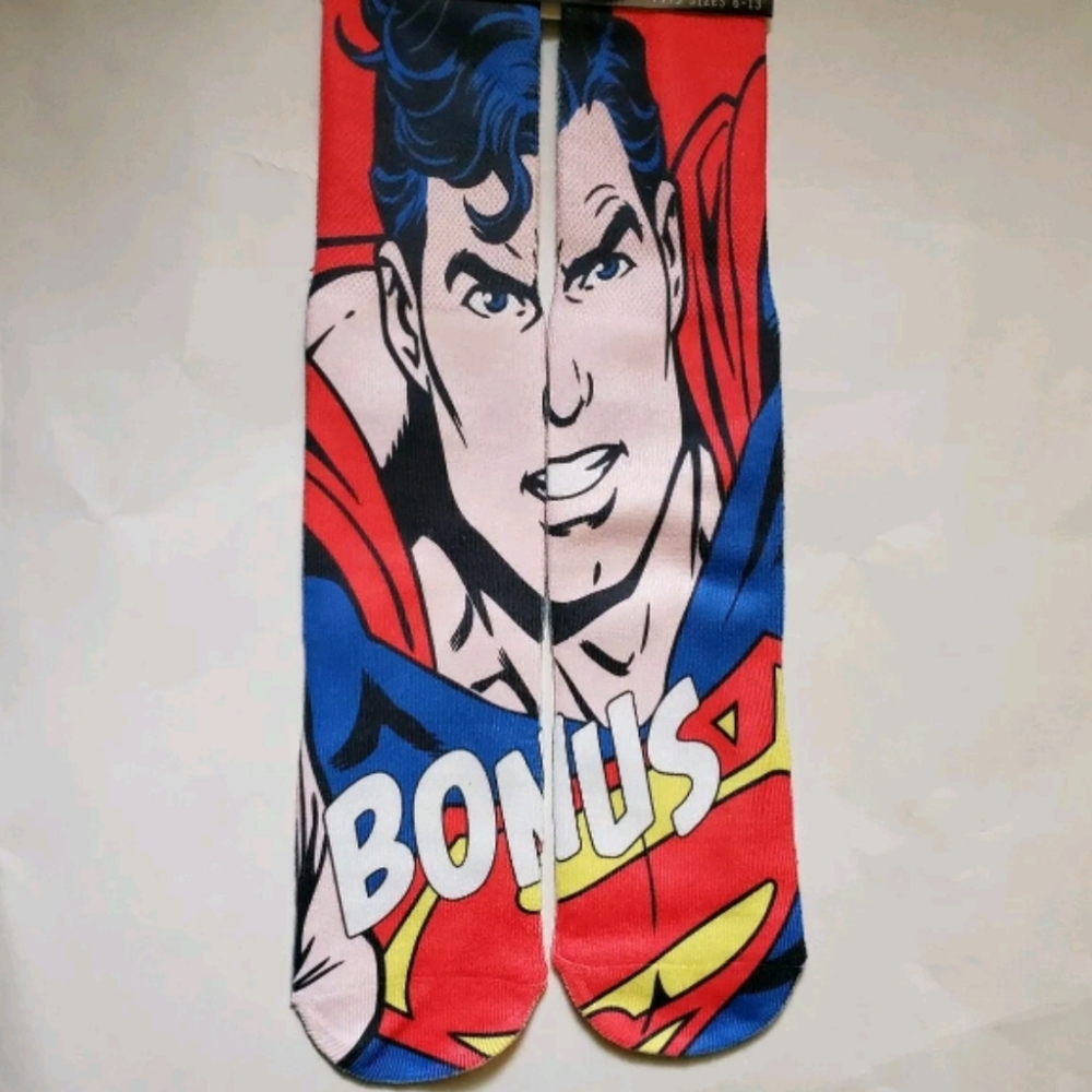 Novelty Superman Socks